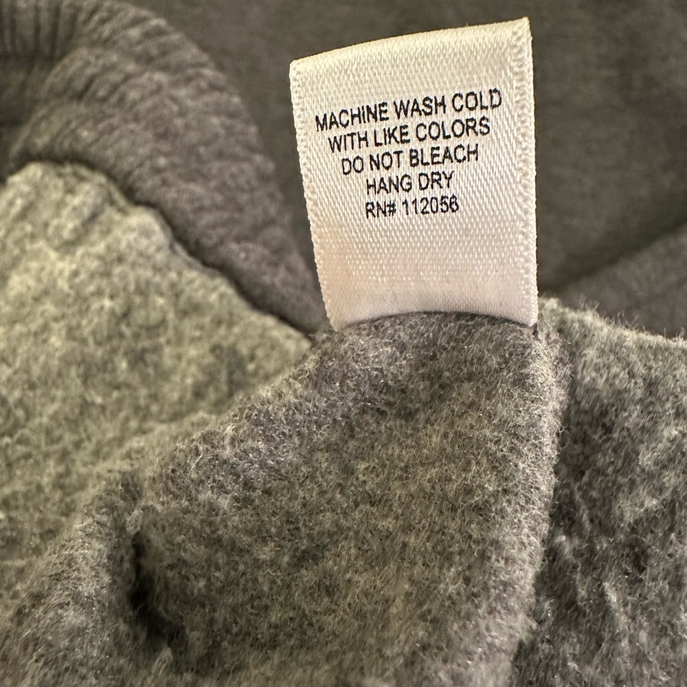 Zenana Charcoal Gray Drawstring Capri Sweatpants w/Raw Hem - Picture 5 of 10